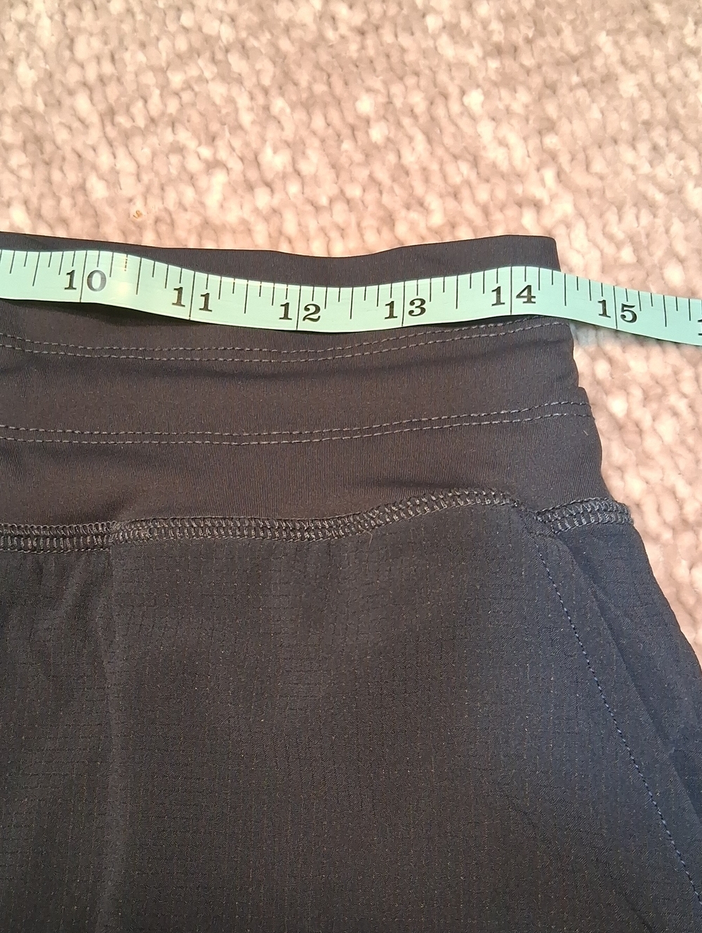 Vuori Navy Athletic Skort with Light Drawcord - Picture 7 of 8